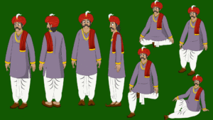 Politician Character - Sketlix Mantri Character