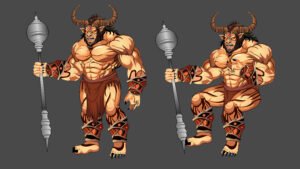 Rakshas Demon Character Editable 2D - Sketlix Characters